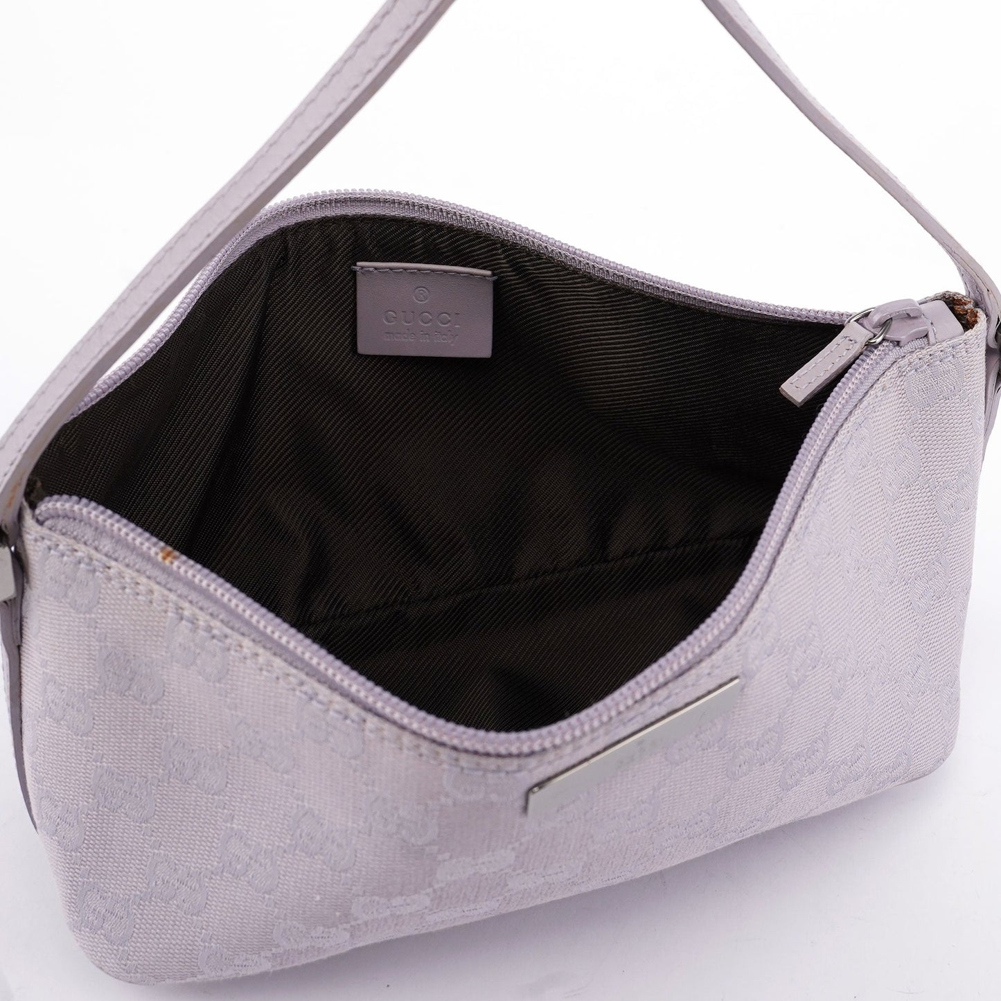 07198 Lavender GG Boat Pochette