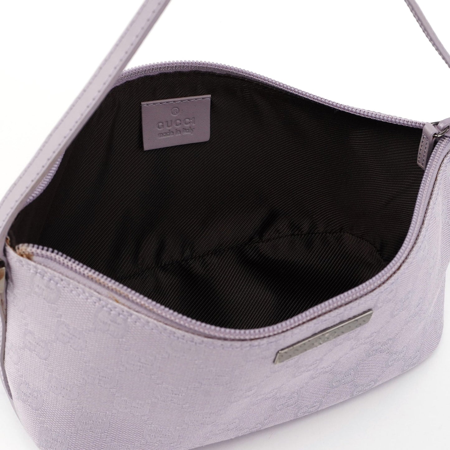 07198 Lavender GG Boat Pochette