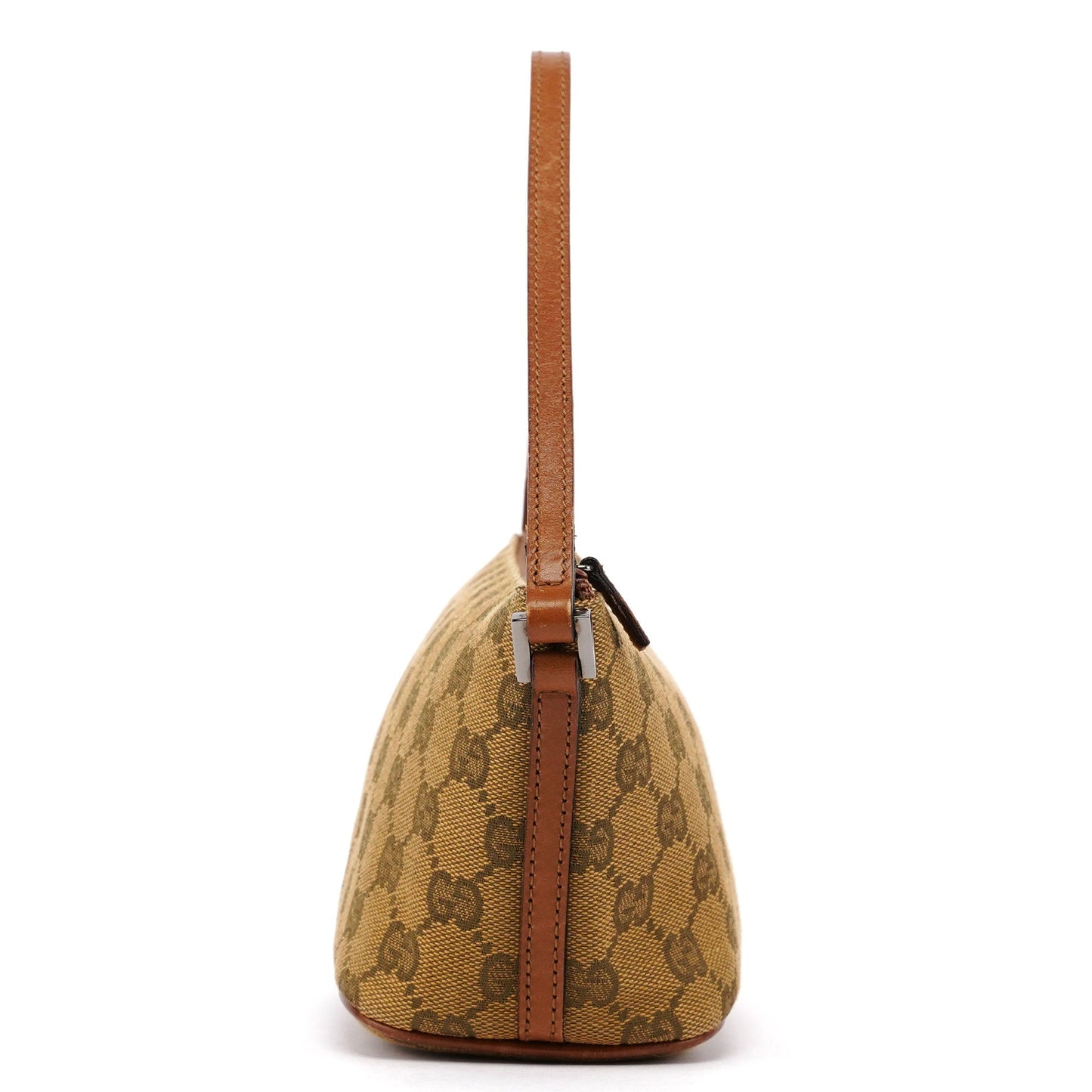 07198 Light Brown GG Boat Pochette