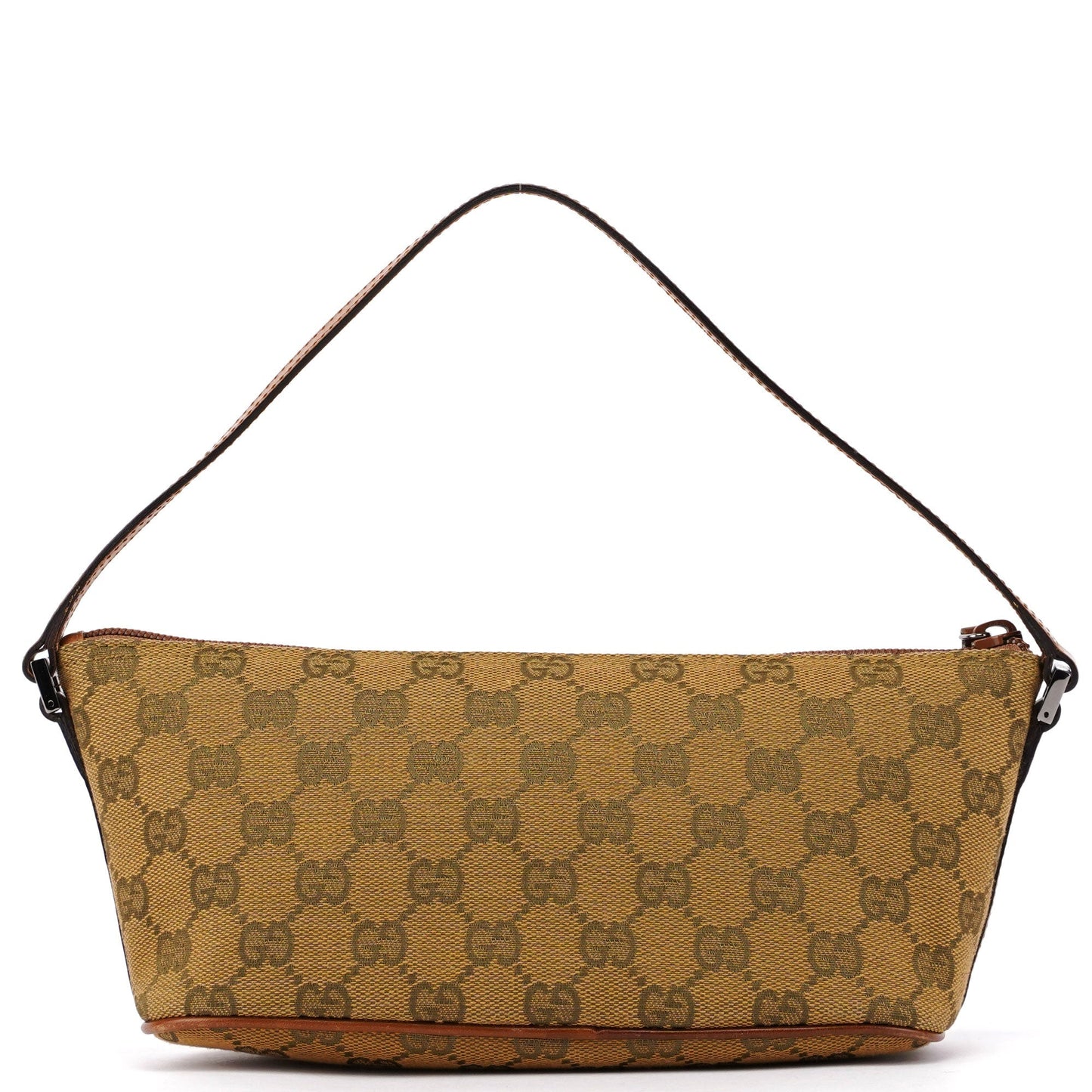 07198 Light Brown GG Boat Pochette
