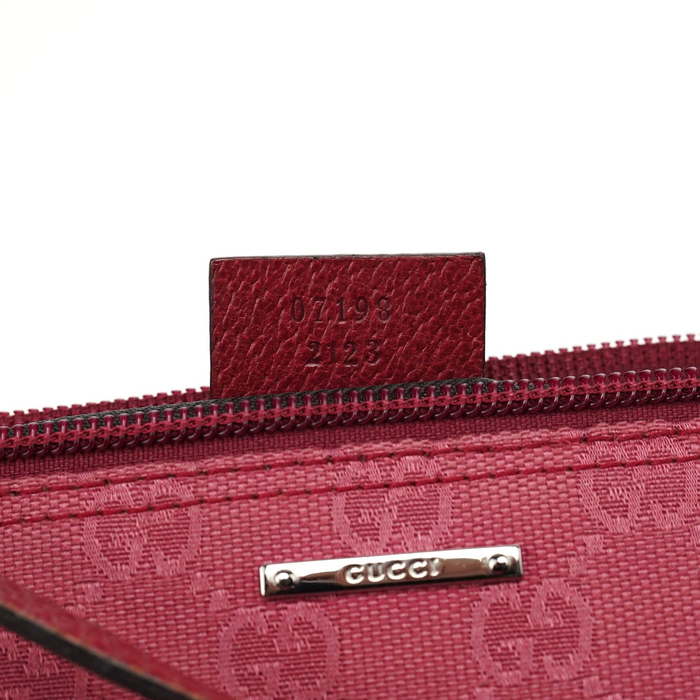 07198 Pink GG Boat Pochette