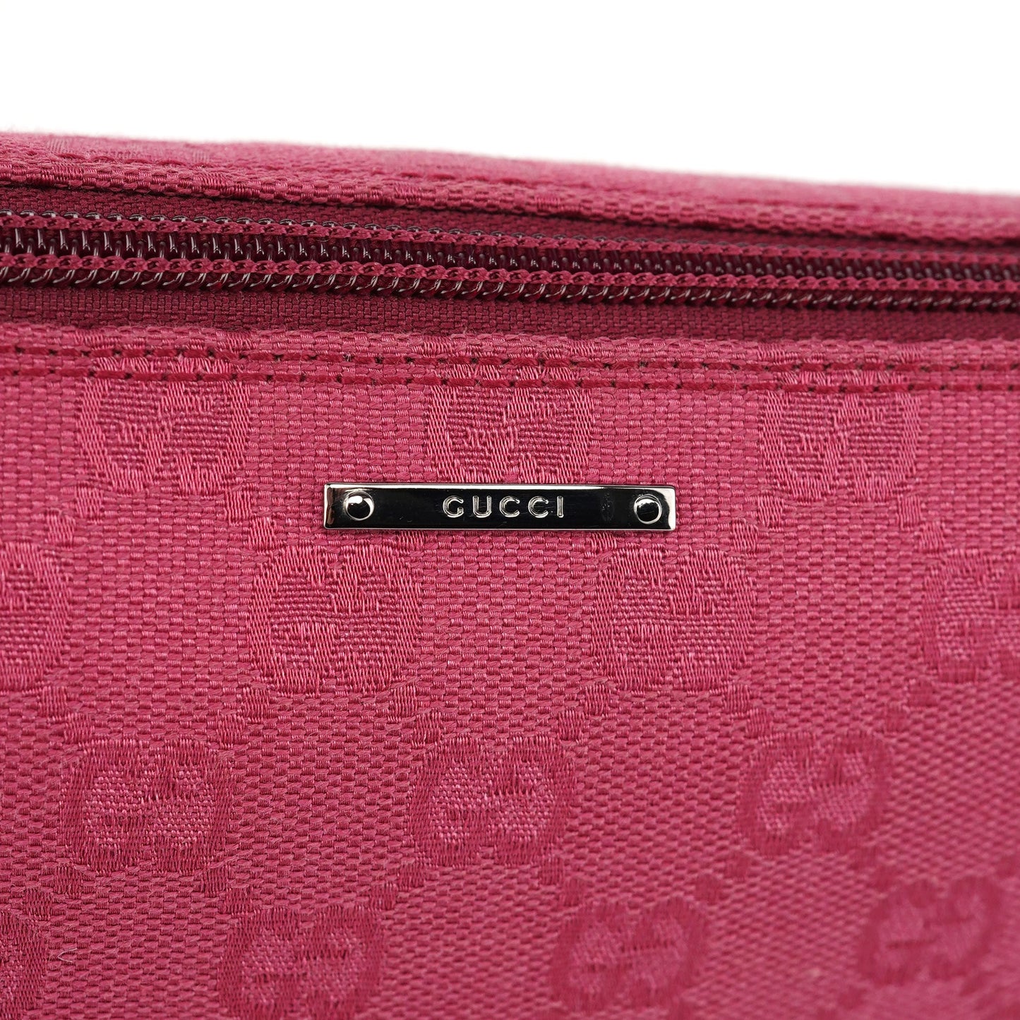 07198 Pink GG Boat Pochette
