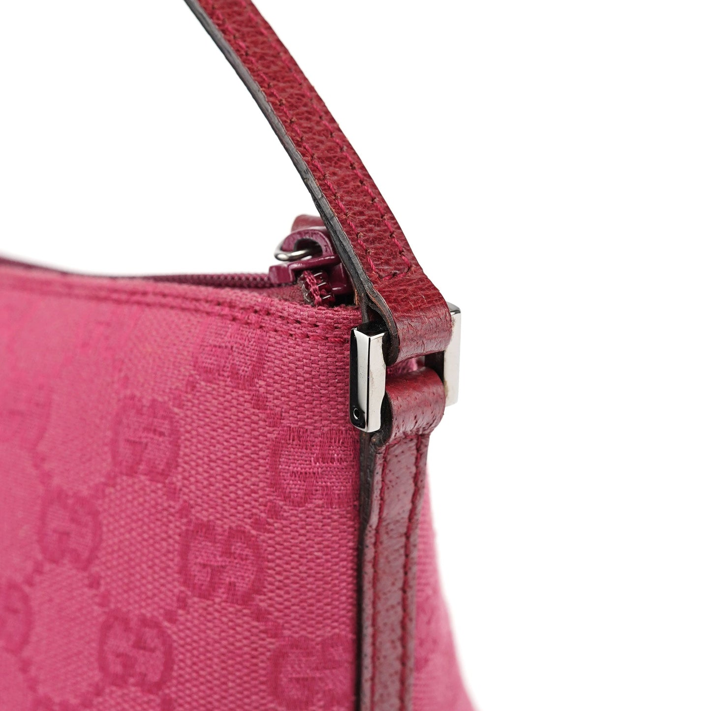 07198 Pink GG Boat Pochette
