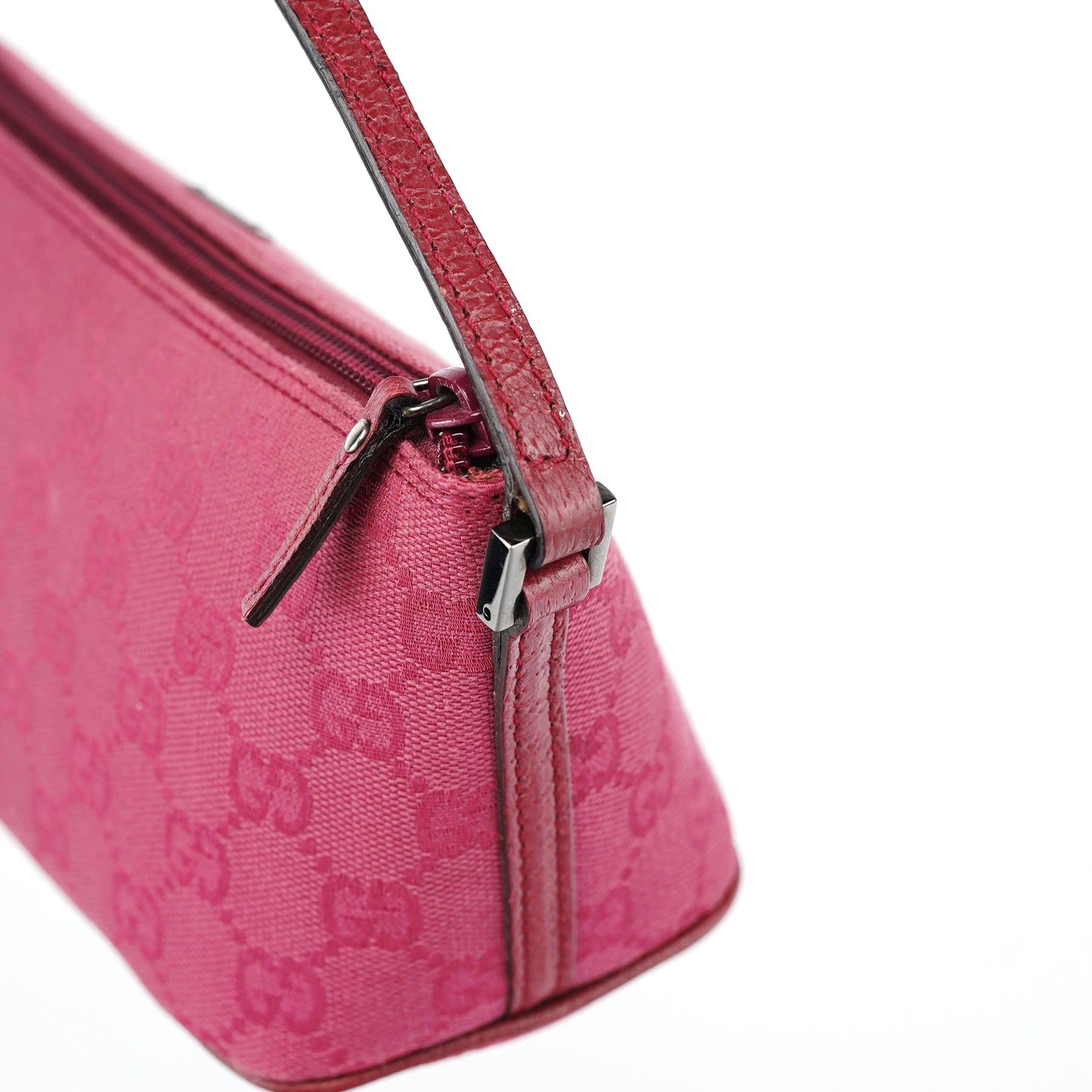 07198 Pink GG Boat Pochette