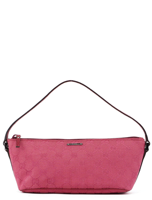 07198 Pink GG Boat Pochette