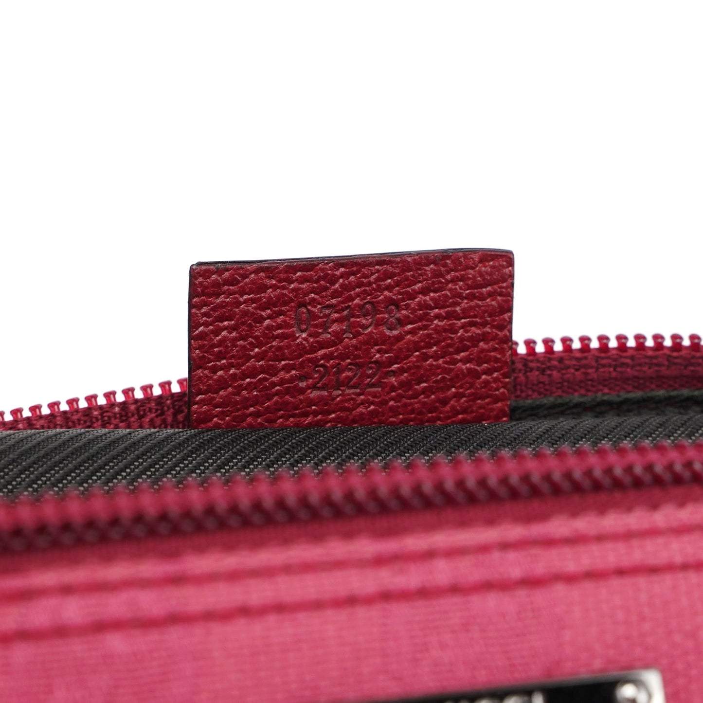 07198 Pink GG Boat Pochette