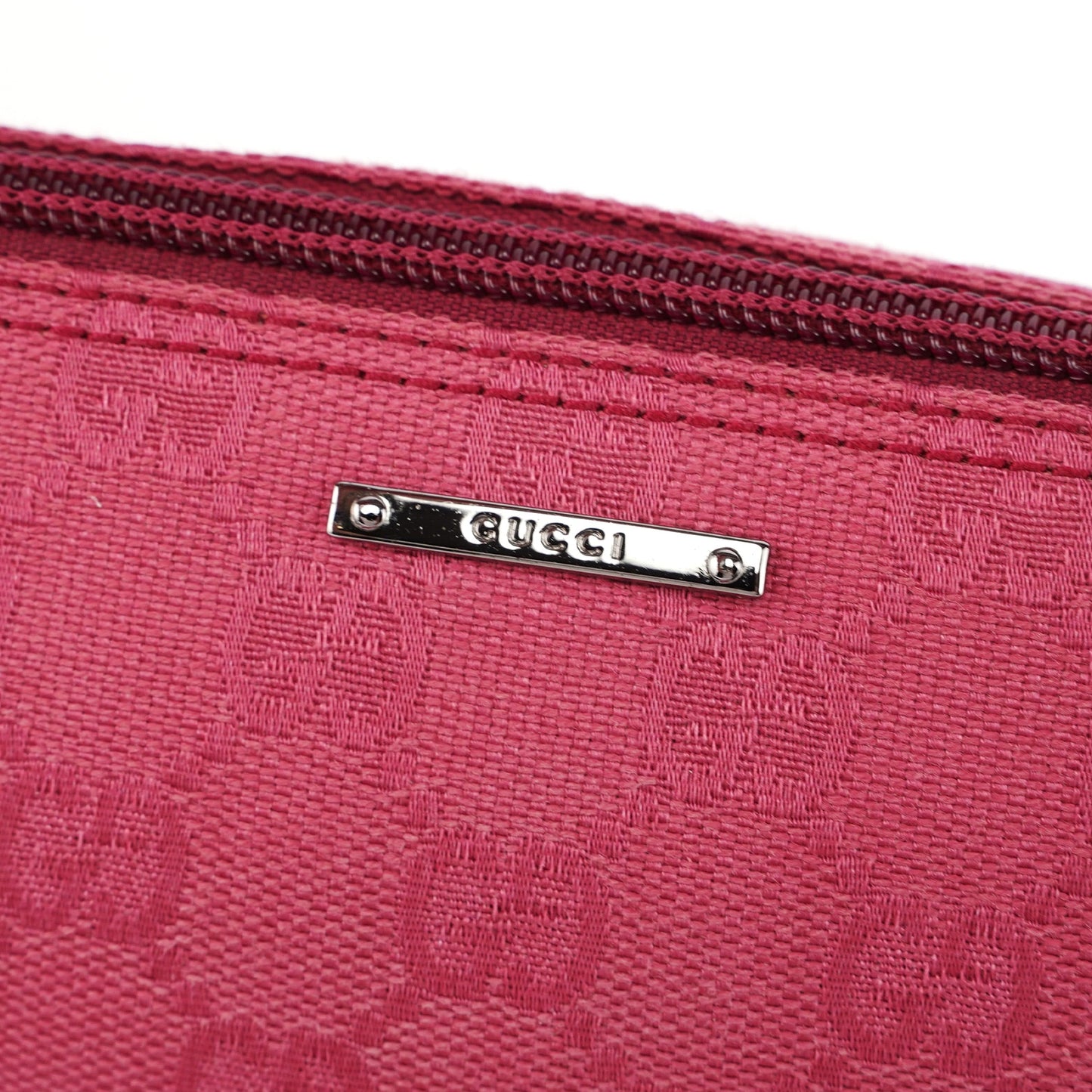 07198 Pink GG Boat Pochette