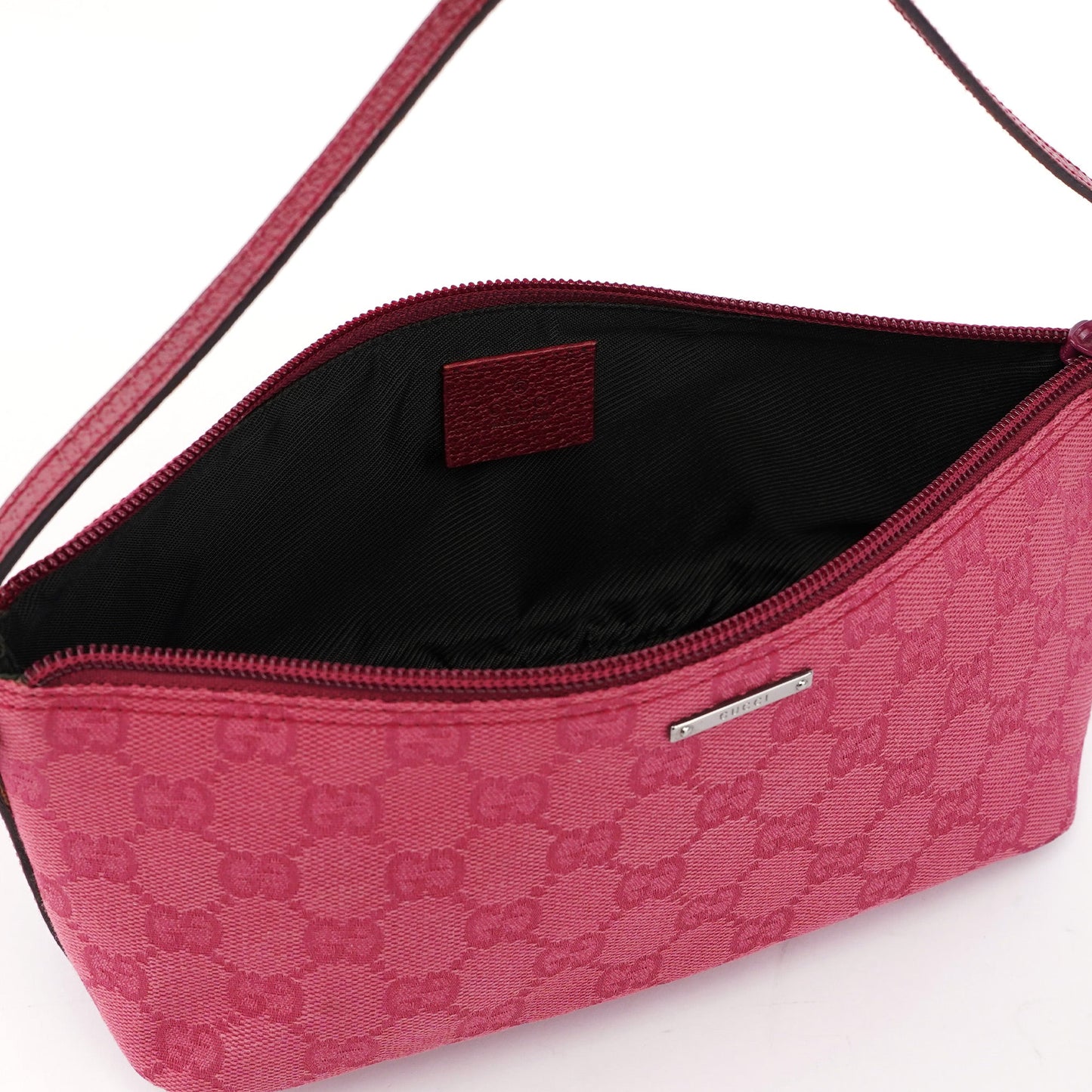 07198 Pink GG Boat Pochette
