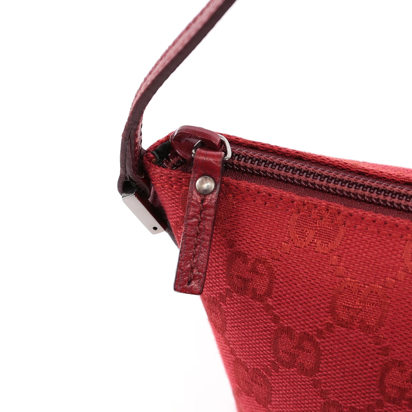 07198 Red GG Boat Pochette
