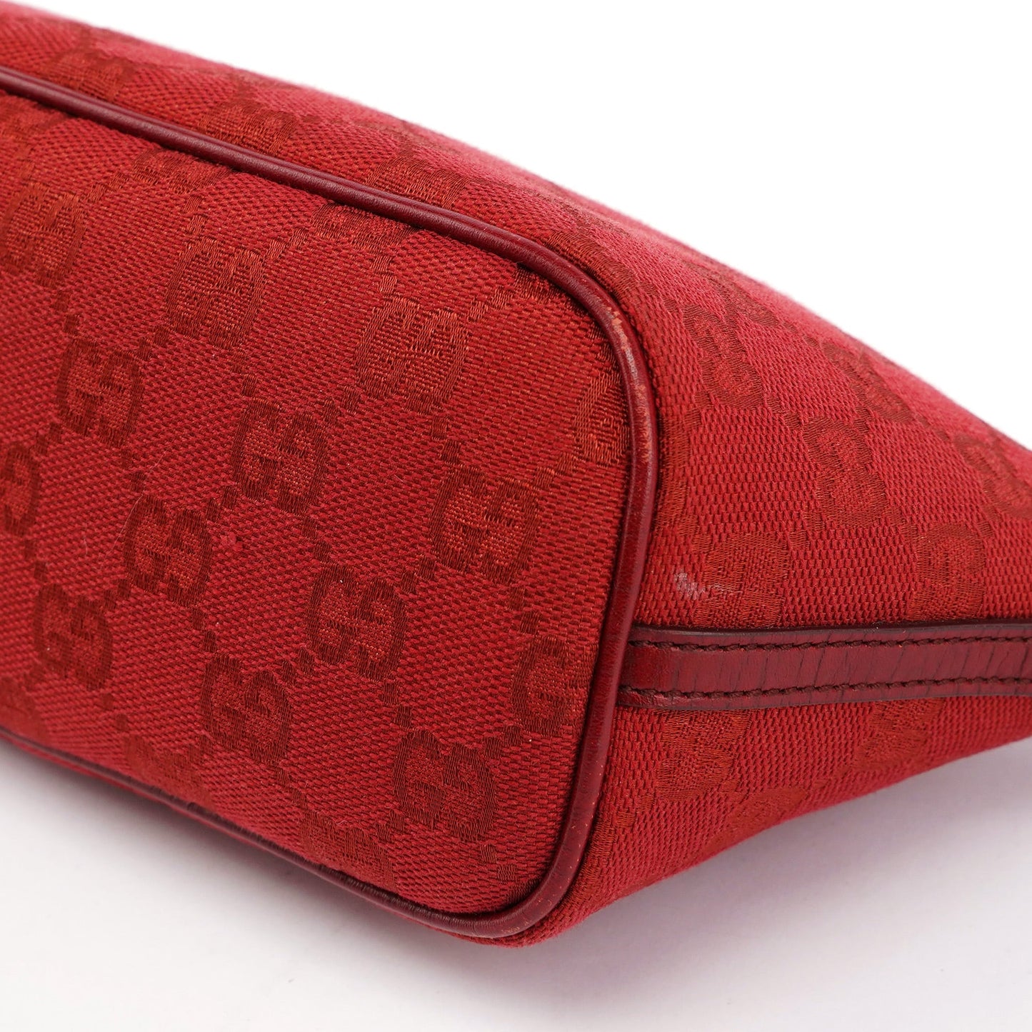 07198 Red GG Boat Pochette