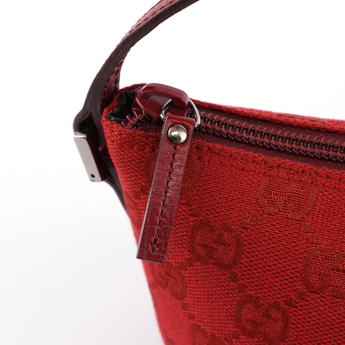 07198 Red GG Boat Pochette