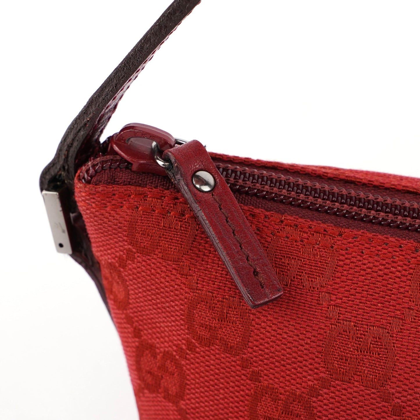 07198 Red GG Boat Pochette