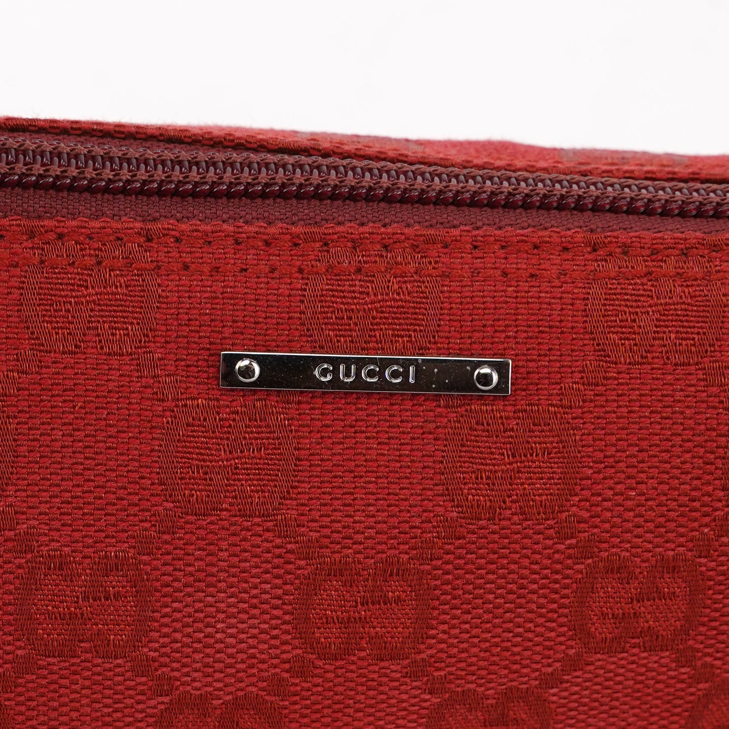 07198 Red GG Boat Pochette