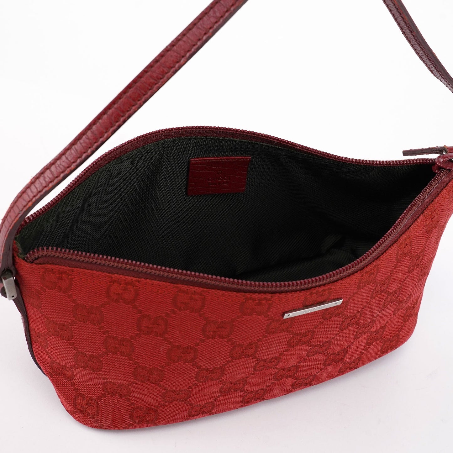 07198 Red GG Boat Pochette