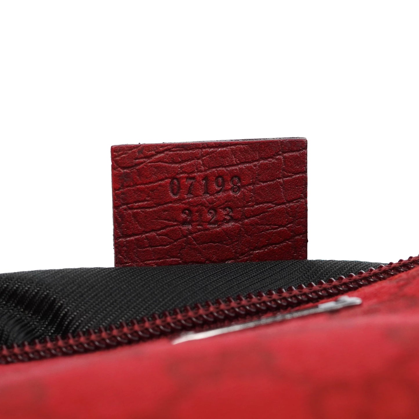 07198 Red GG Boat Pochette