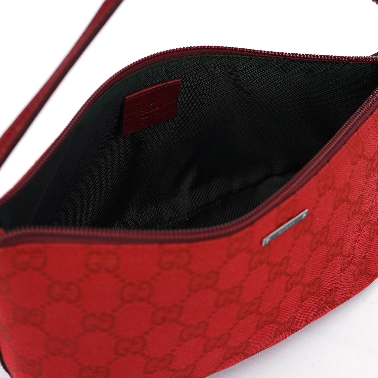 07198 Red GG Boat Pochette