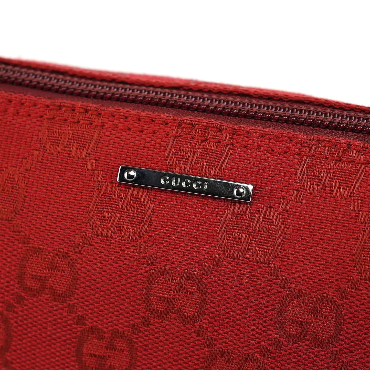 07198 Red GG Boat Pochette