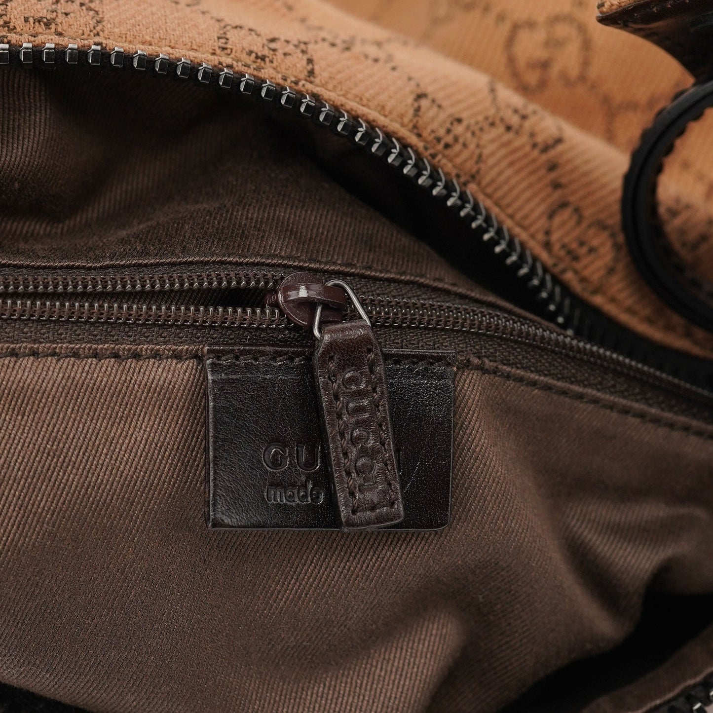 101292 Beige GG Hobo Shoulder Bag