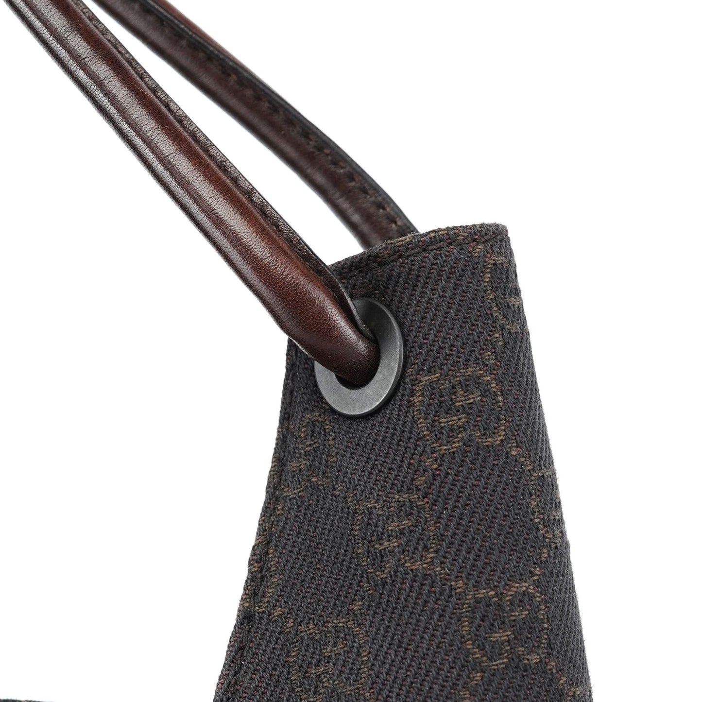 101292 Brown GG Hobo Shoulder Bag