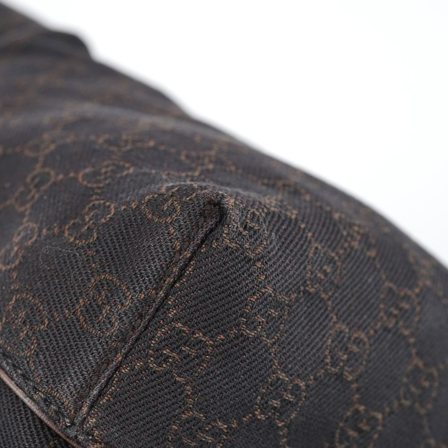 101292 Brown GG Hobo Shoulder Bag