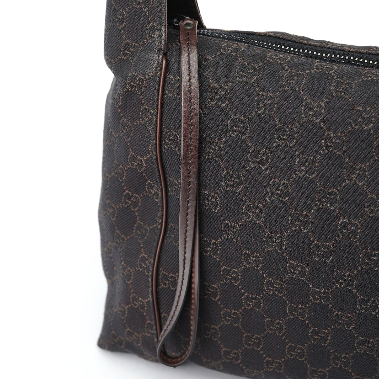 101292 Brown GG Hobo Shoulder Bag