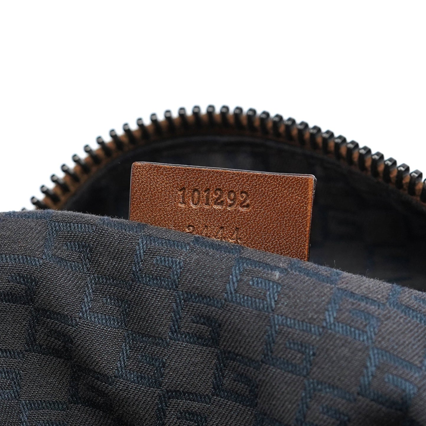 101292 Brown Suede Hobo Shoulder Bag