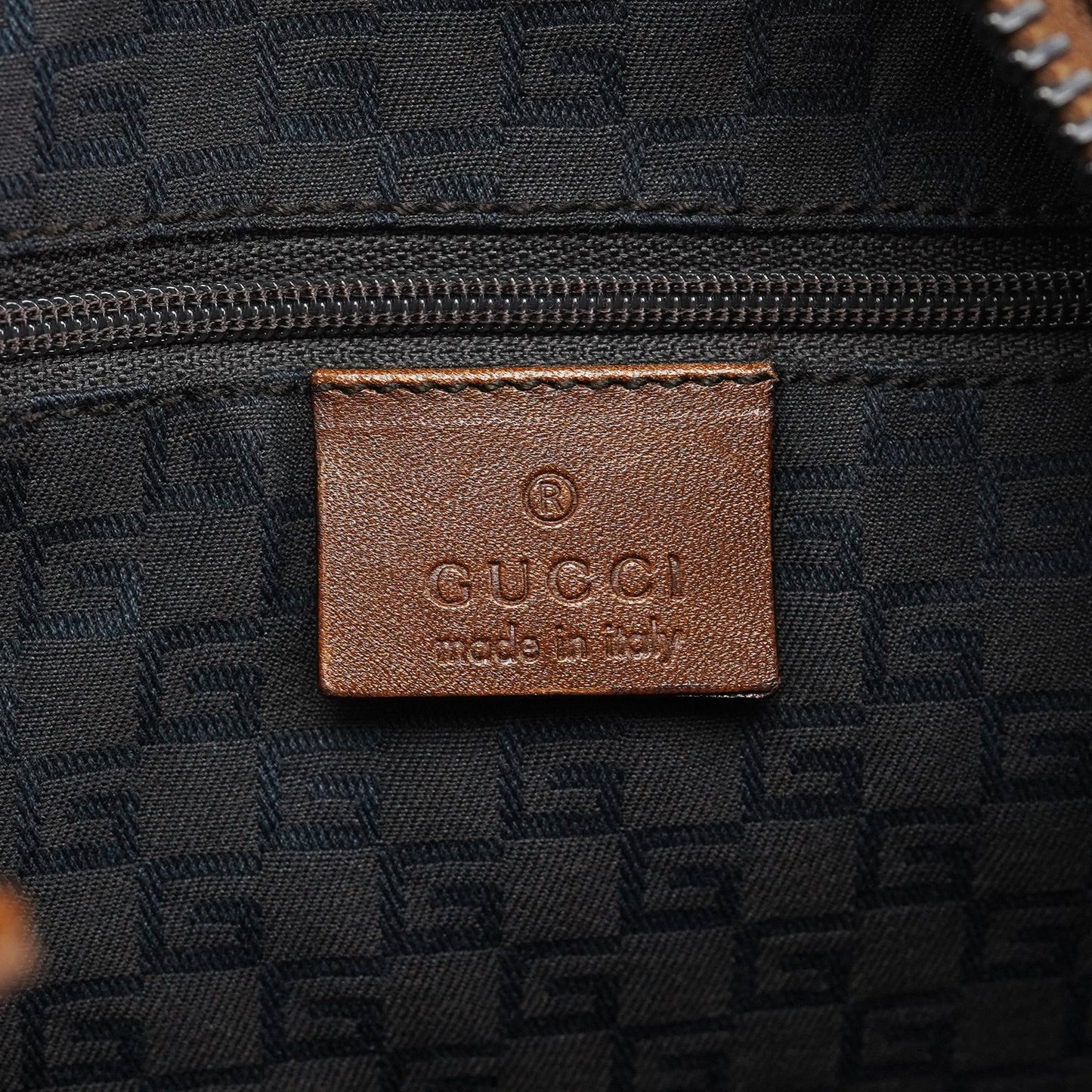 101292 Brown Suede Hobo Shoulder Bag