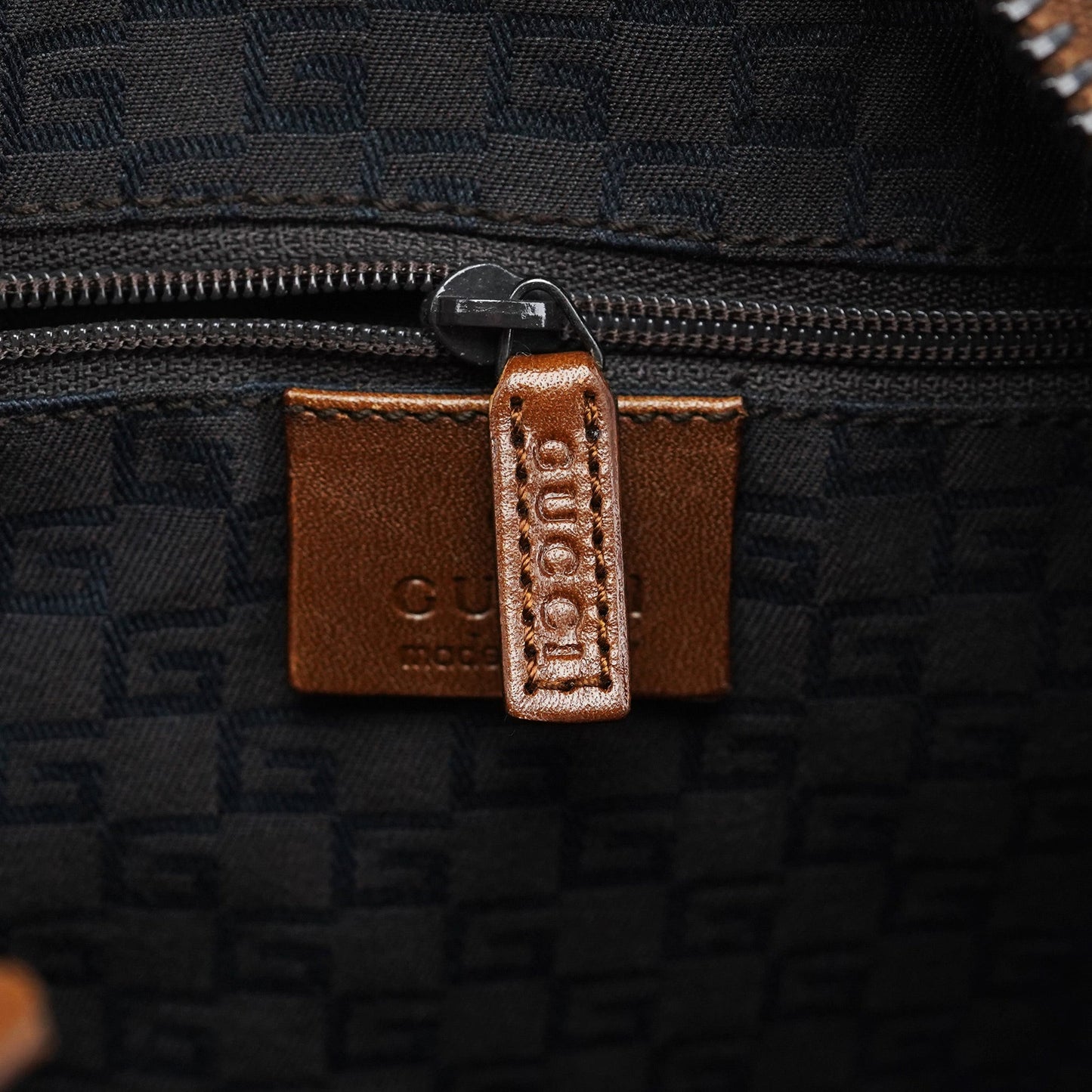 101292 Brown Suede Hobo Shoulder Bag