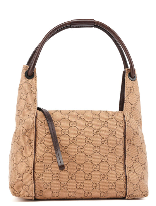 101333 Beige GG Shoulder Bag
