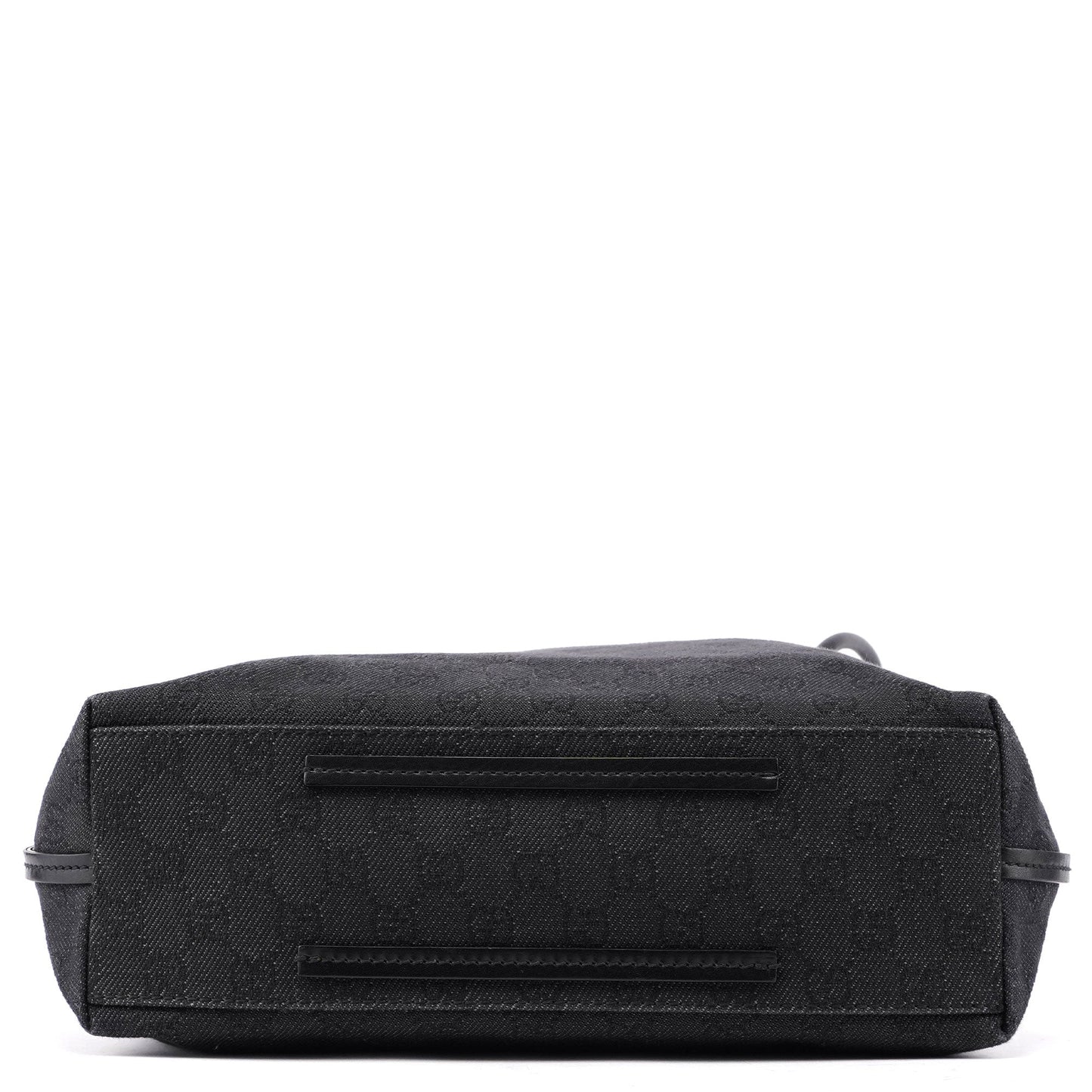 101341 Anthracite GG Denim Shoulder Bag