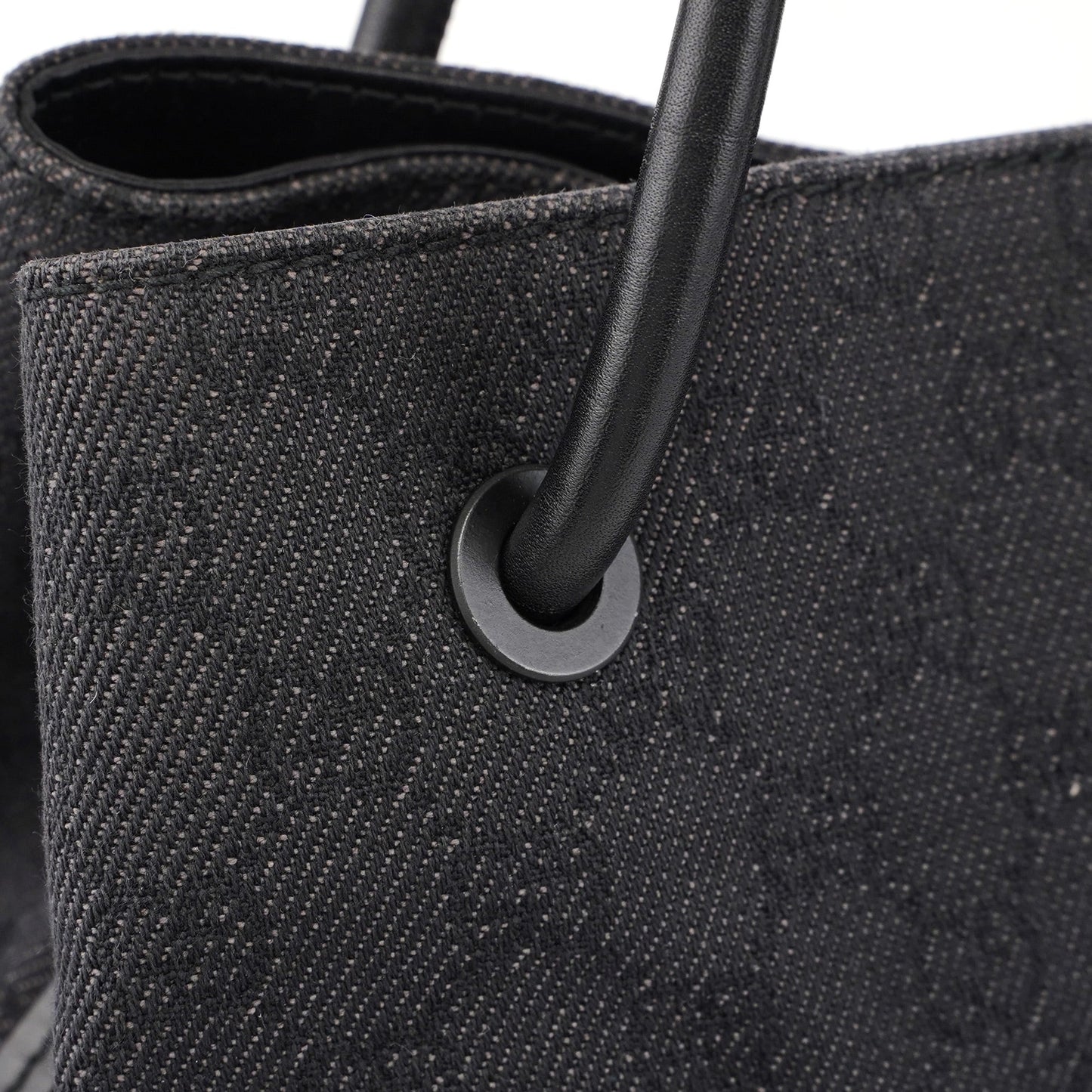 101341 Anthracite GG Denim Shoulder Bag