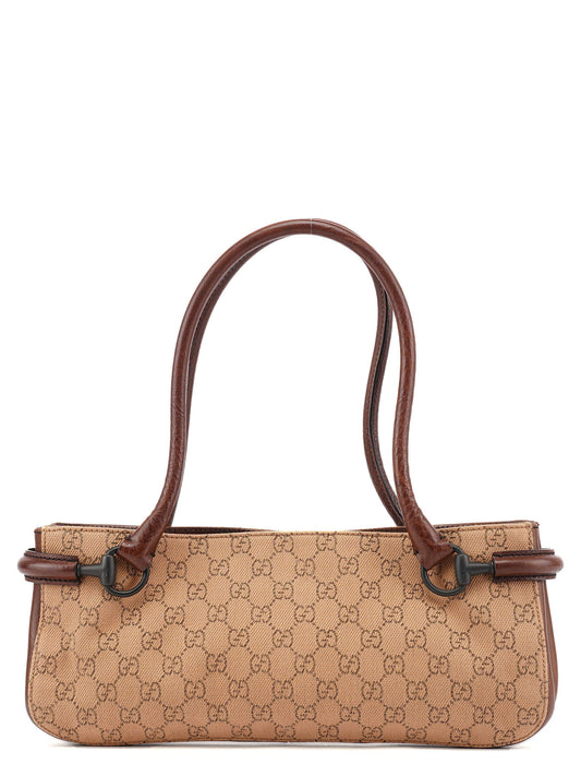 101345 Beige GG Horsebit Tote Bag