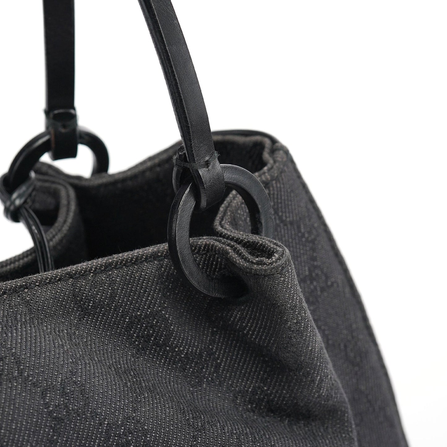 101919 Anthracite GG Tote Bag