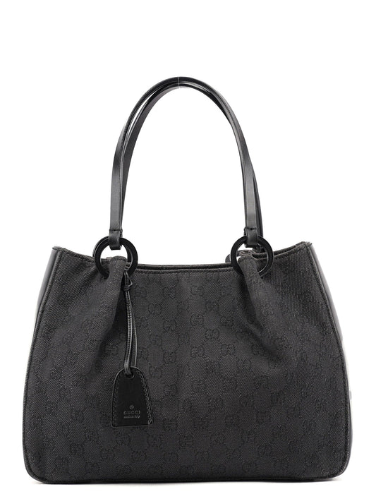 101919 Anthracite GG Tote Bag
