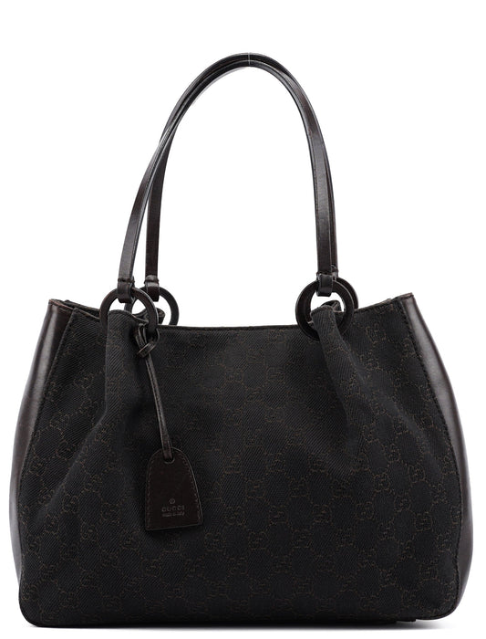 101919 Brown GG Tote Bag