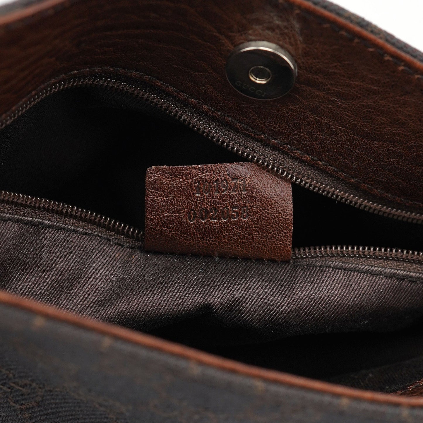 101971 Brown GG Horsebit Tote Bag