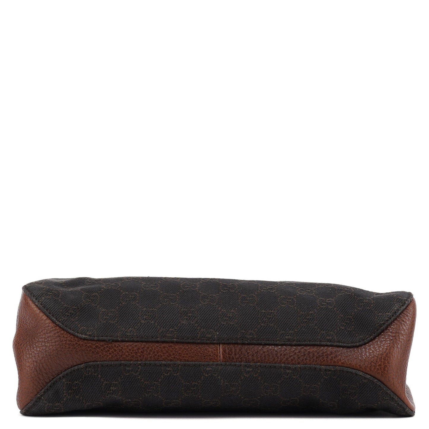 101971 Brown GG Horsebit Tote Bag