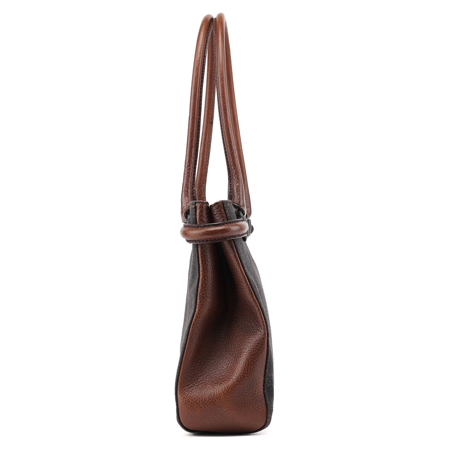 101971 Brown GG Horsebit Tote Bag