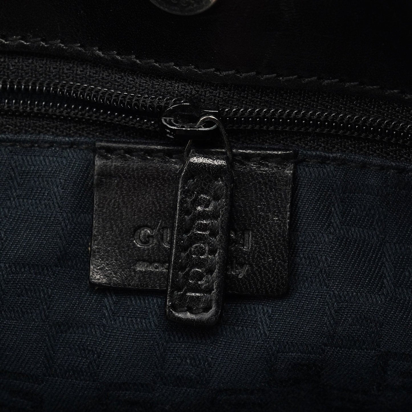 101975 Black Suede Horsebit Shoulder Bag