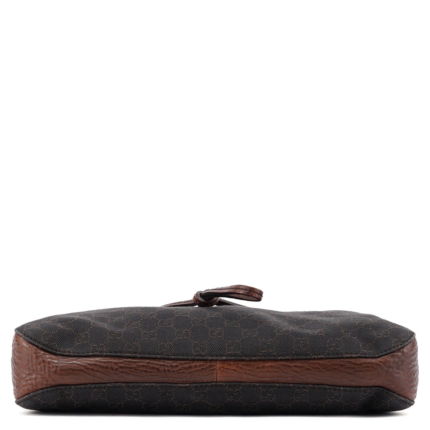 101975 Brown GG Horsebit Shoulder Bag