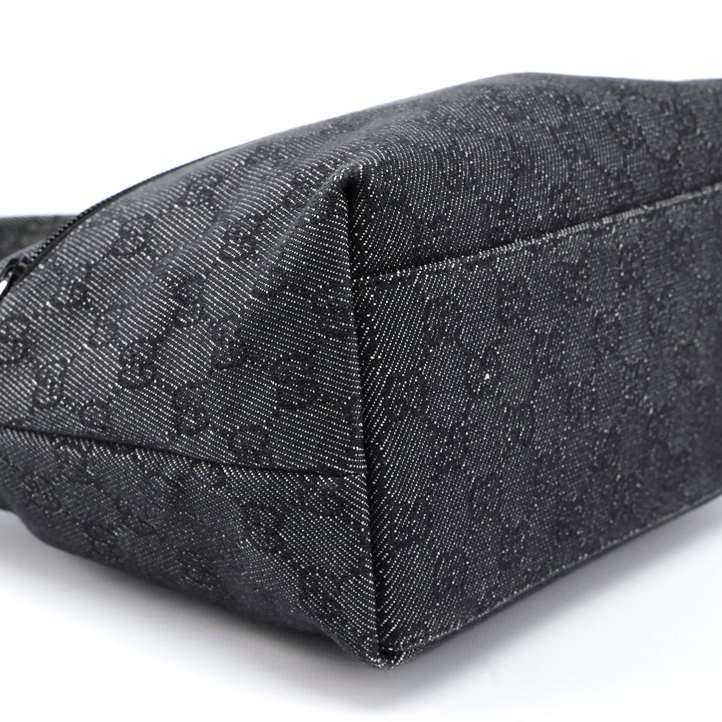 105649 Anthracite GG Denim Shoulder Bag