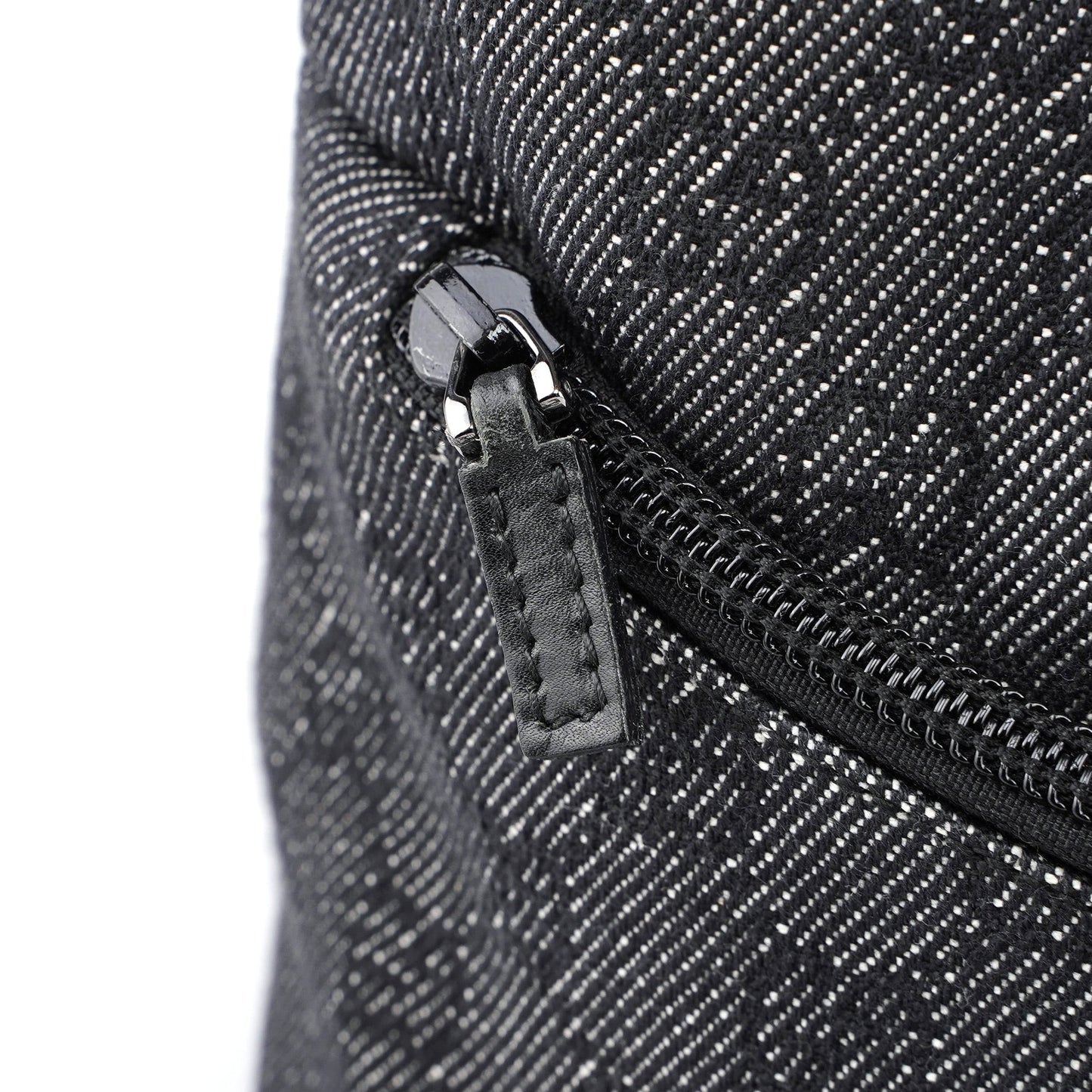 105649 Anthracite GG Denim Shoulder Bag