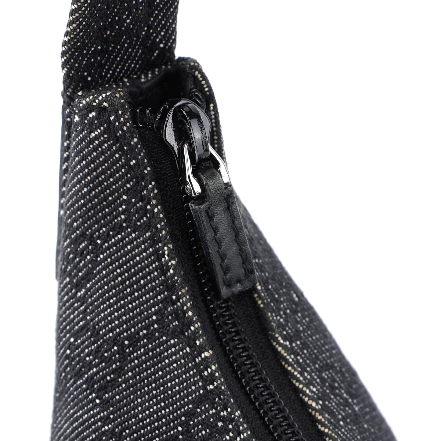 105649 Anthracite GG Denim Shoulder Bag