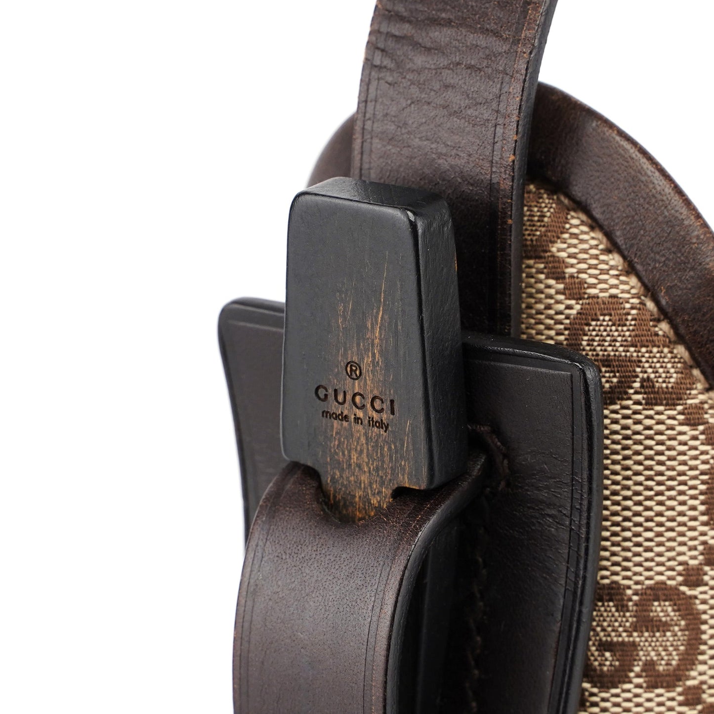 106242 Beige Brown GG Shoulder Bag