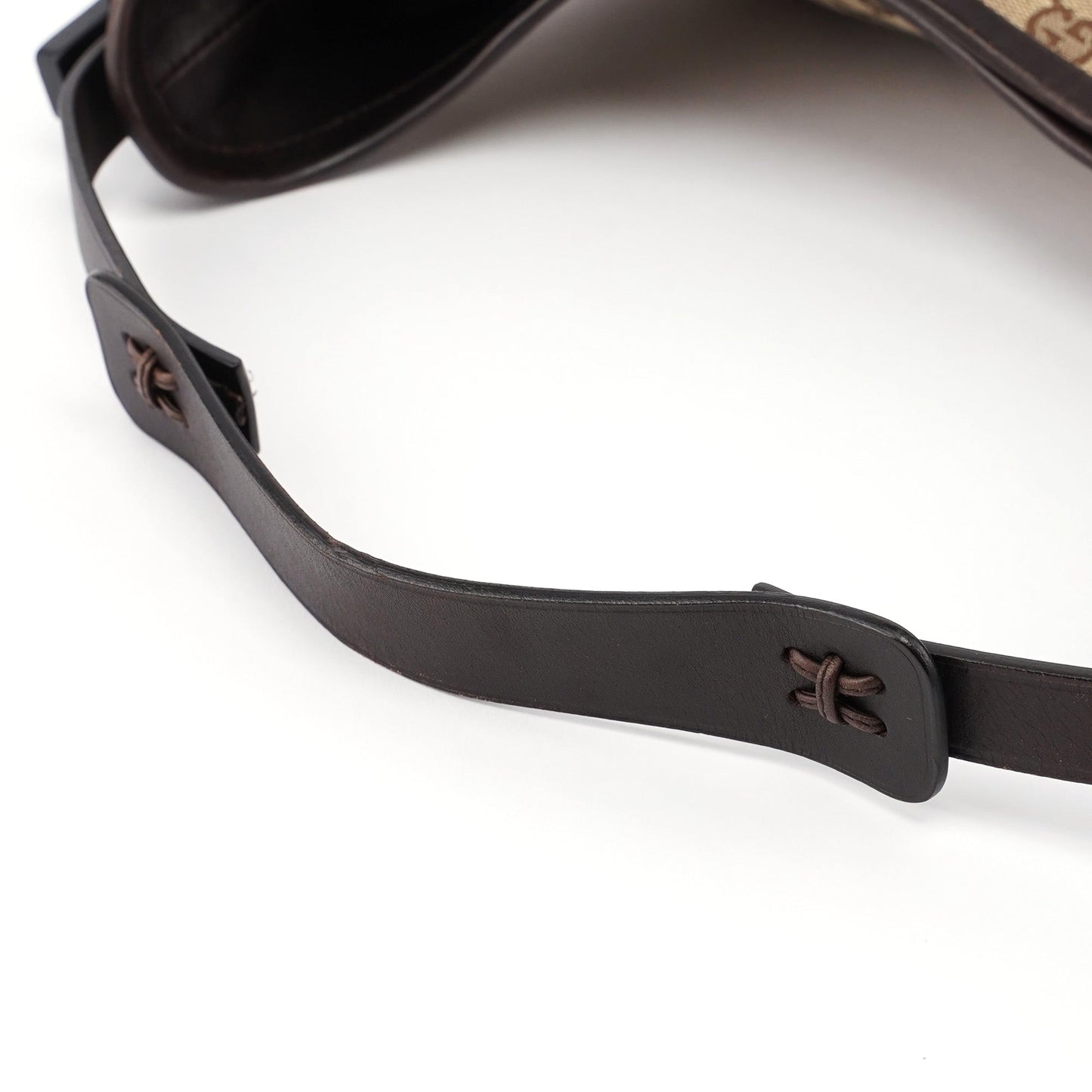 106242 Beige Brown GG Shoulder Bag