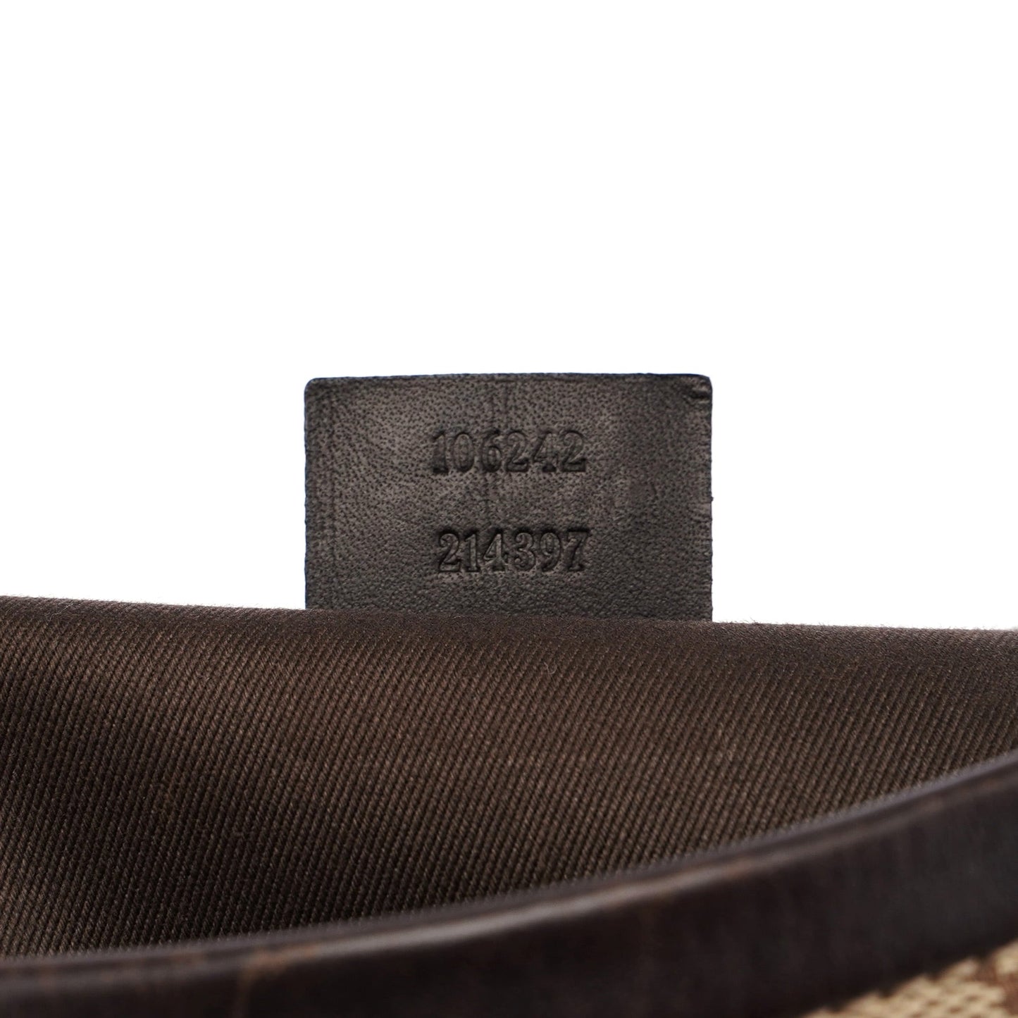 106242 Beige Brown GG Shoulder Bag