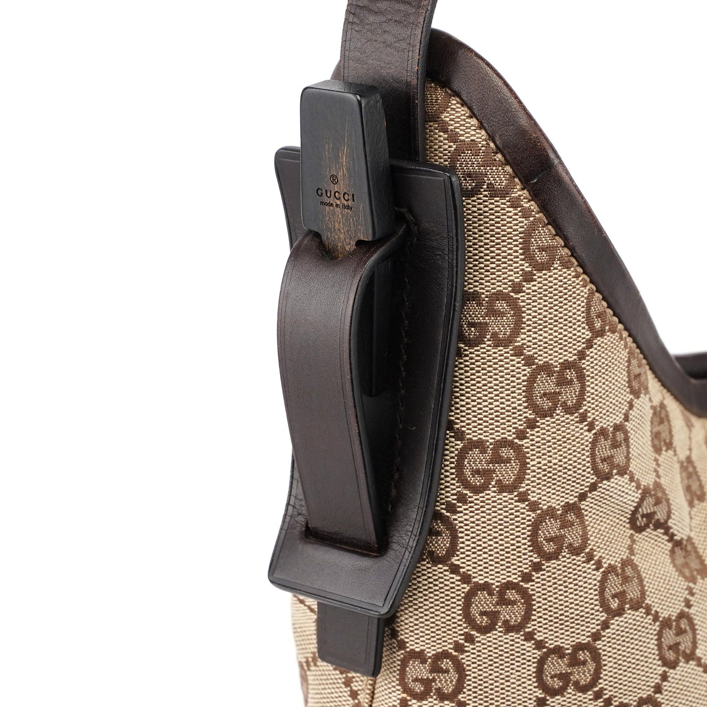 106242 Beige Brown GG Shoulder Bag