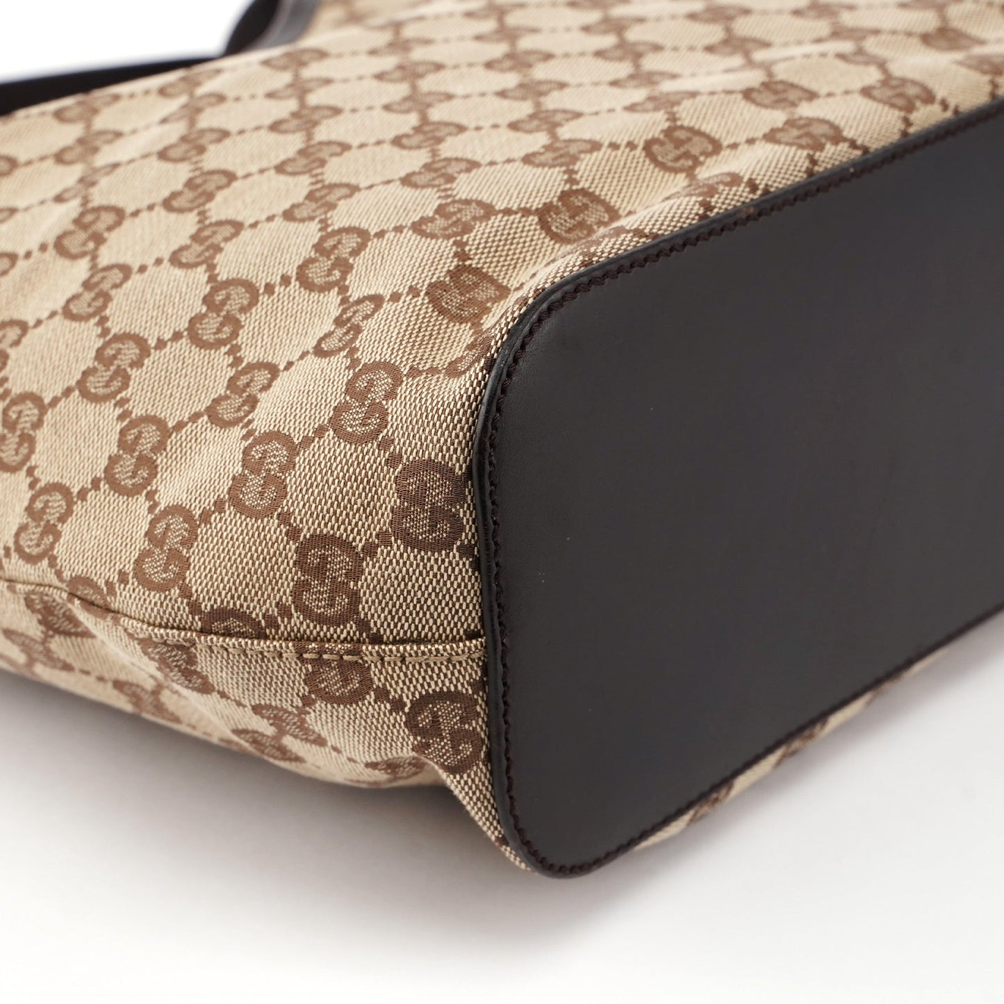 106242 Beige Brown GG Shoulder Bag