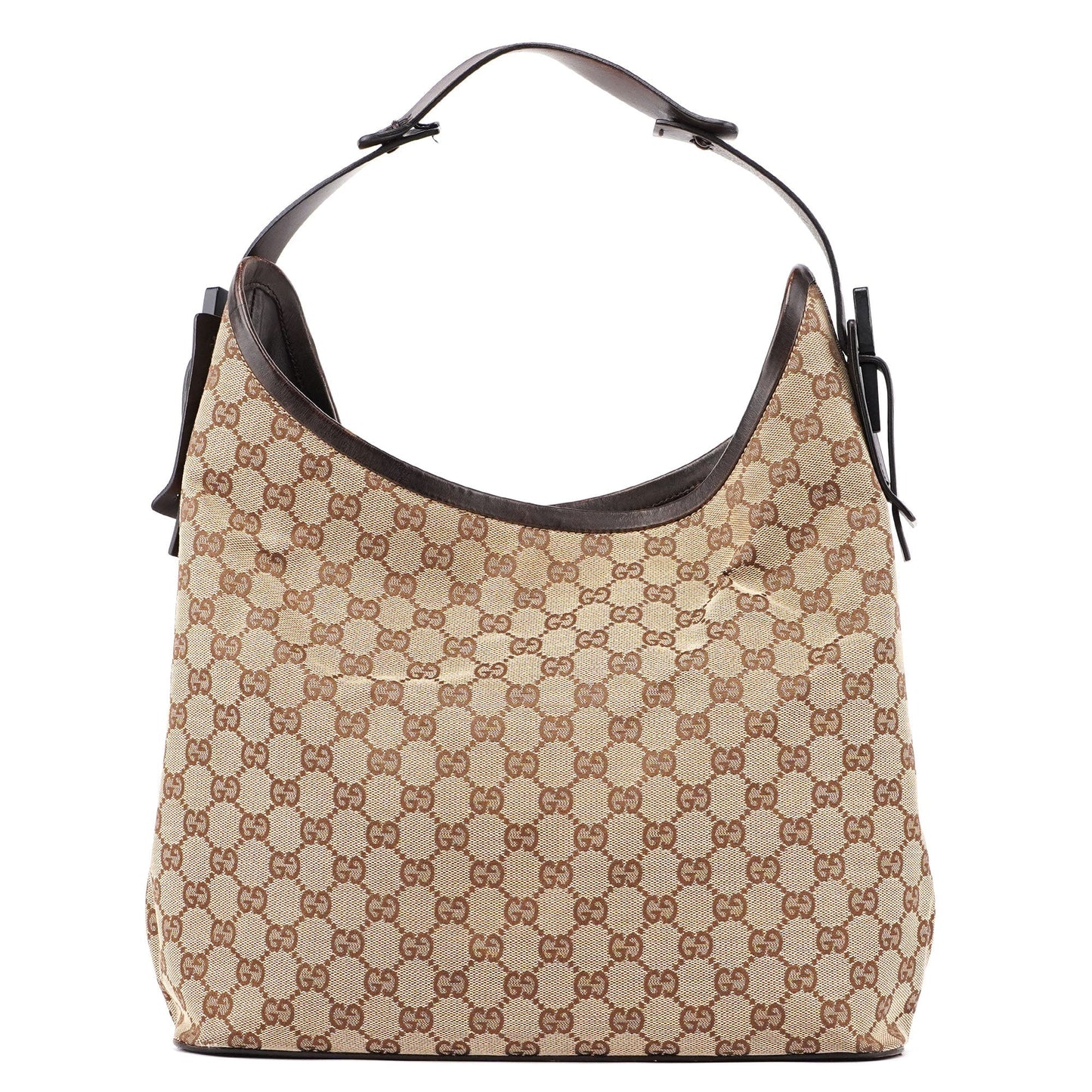 106242 Beige GG Hobo Shoulder Bag