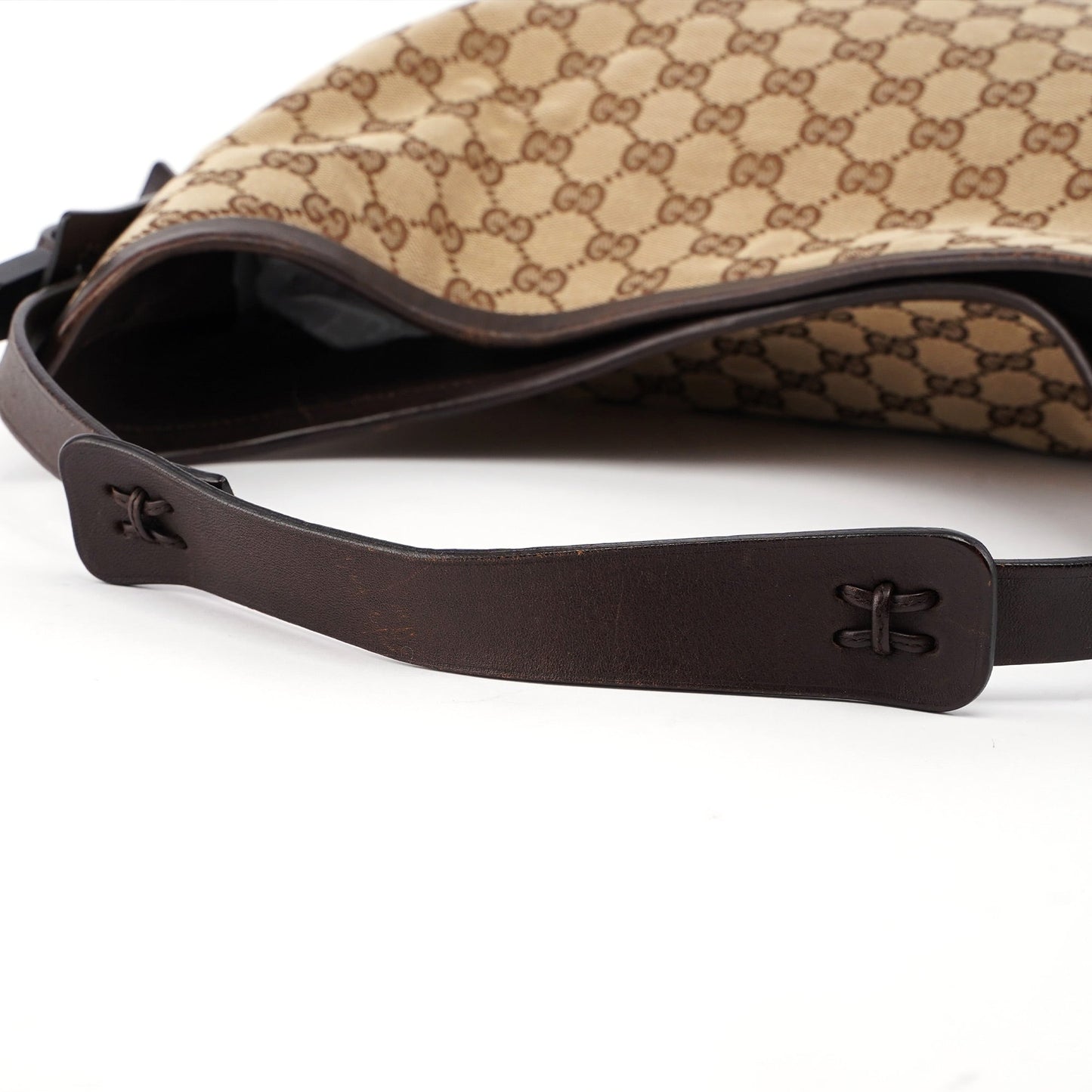 106242 Beige GG Hobo Shoulder Bag